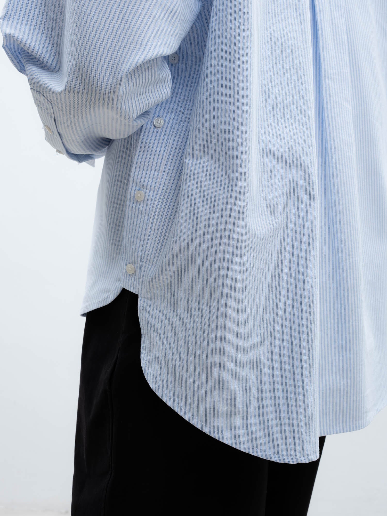 Sero Shirt in Blue Stripe