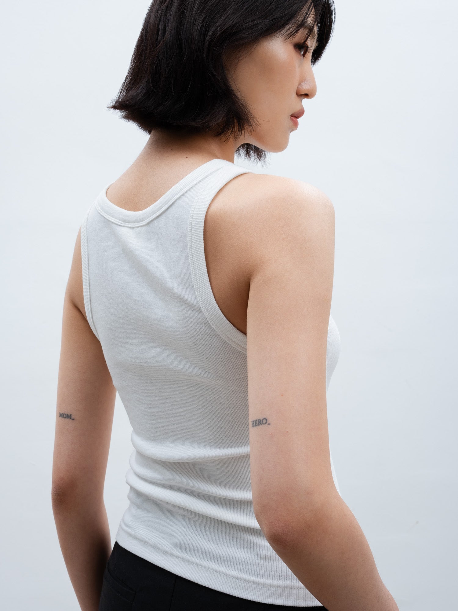 Rhea Tank in White