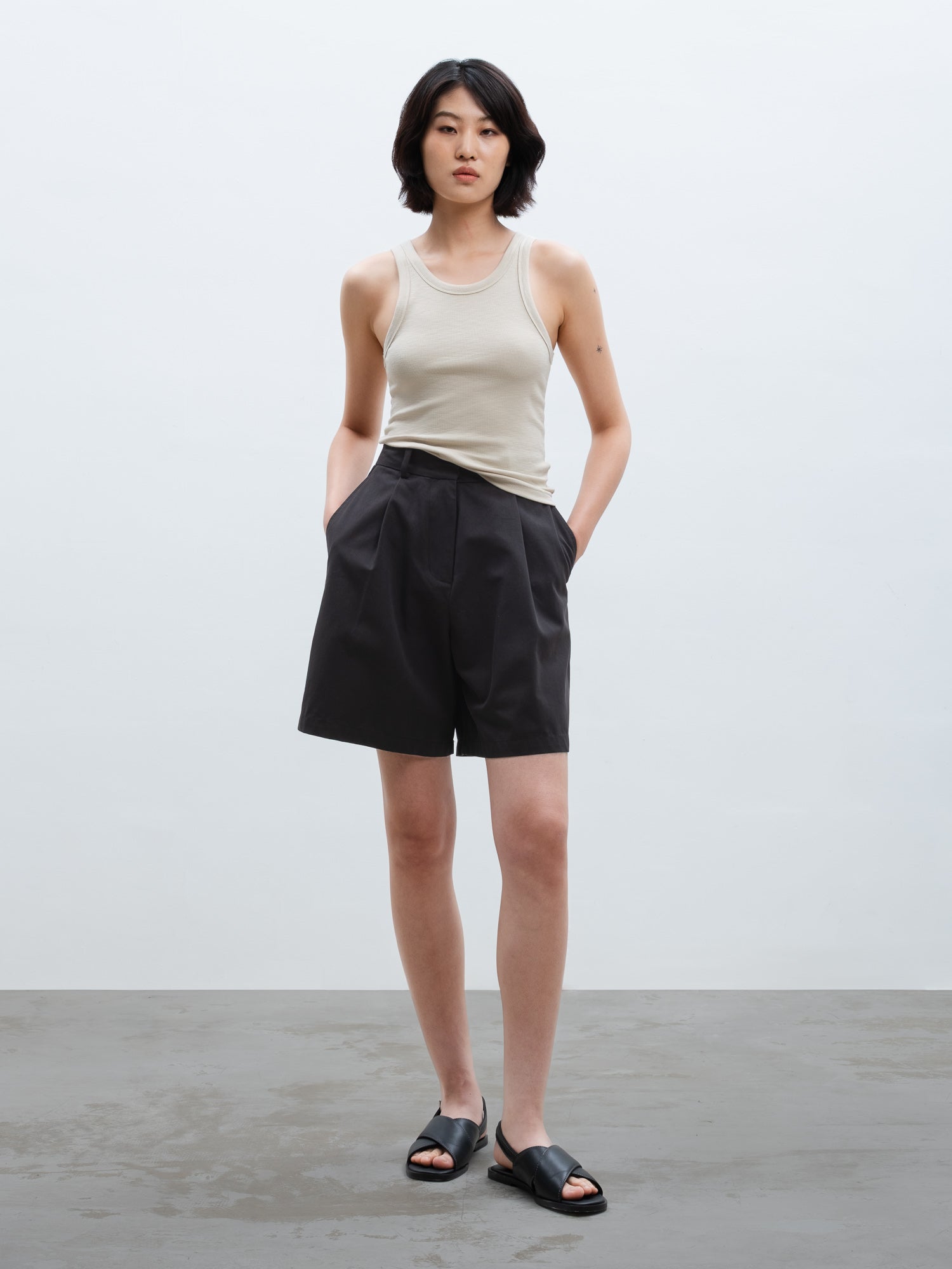 Rhea Tank in Oat