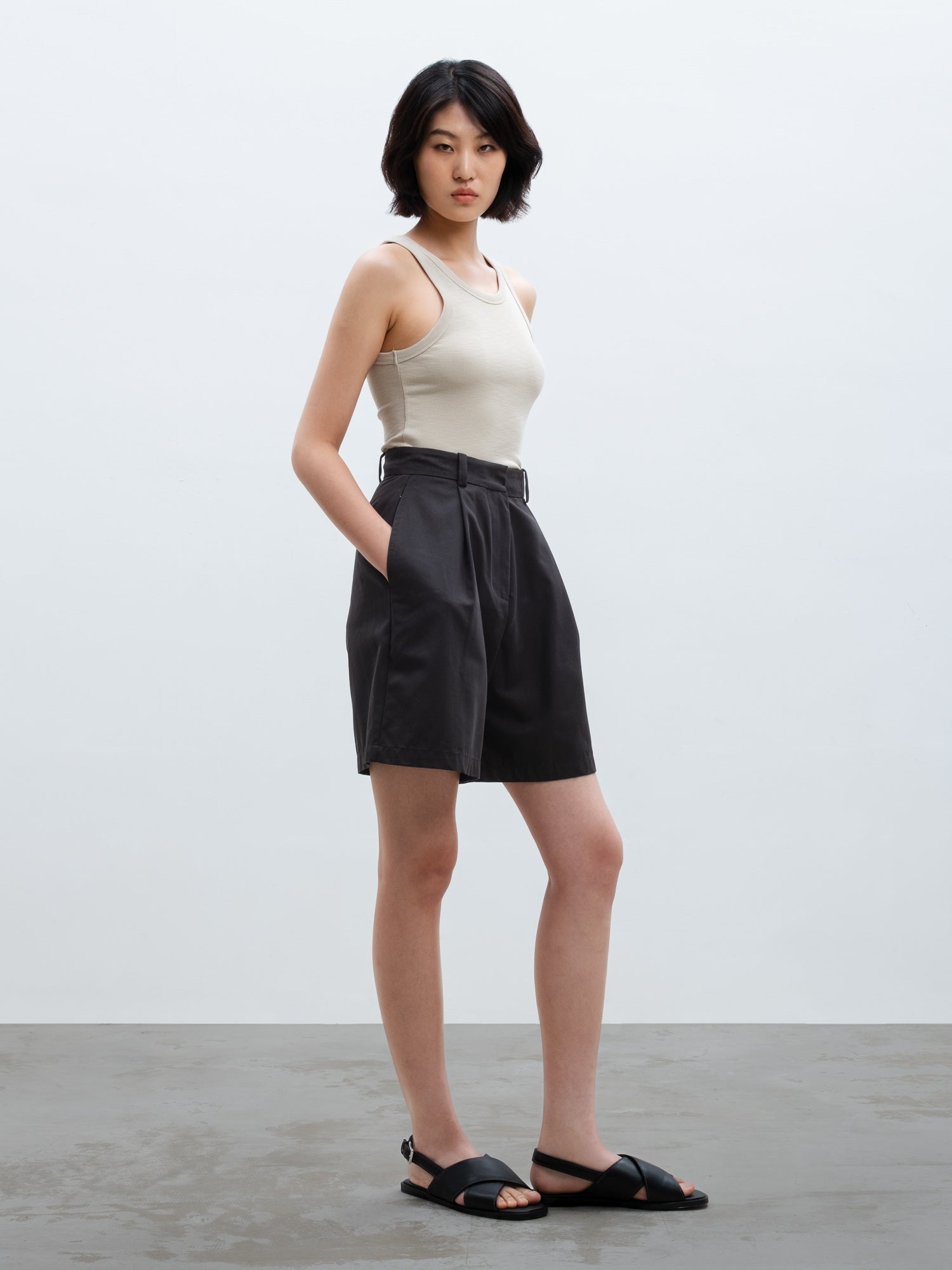 Rhea Tank in Oat