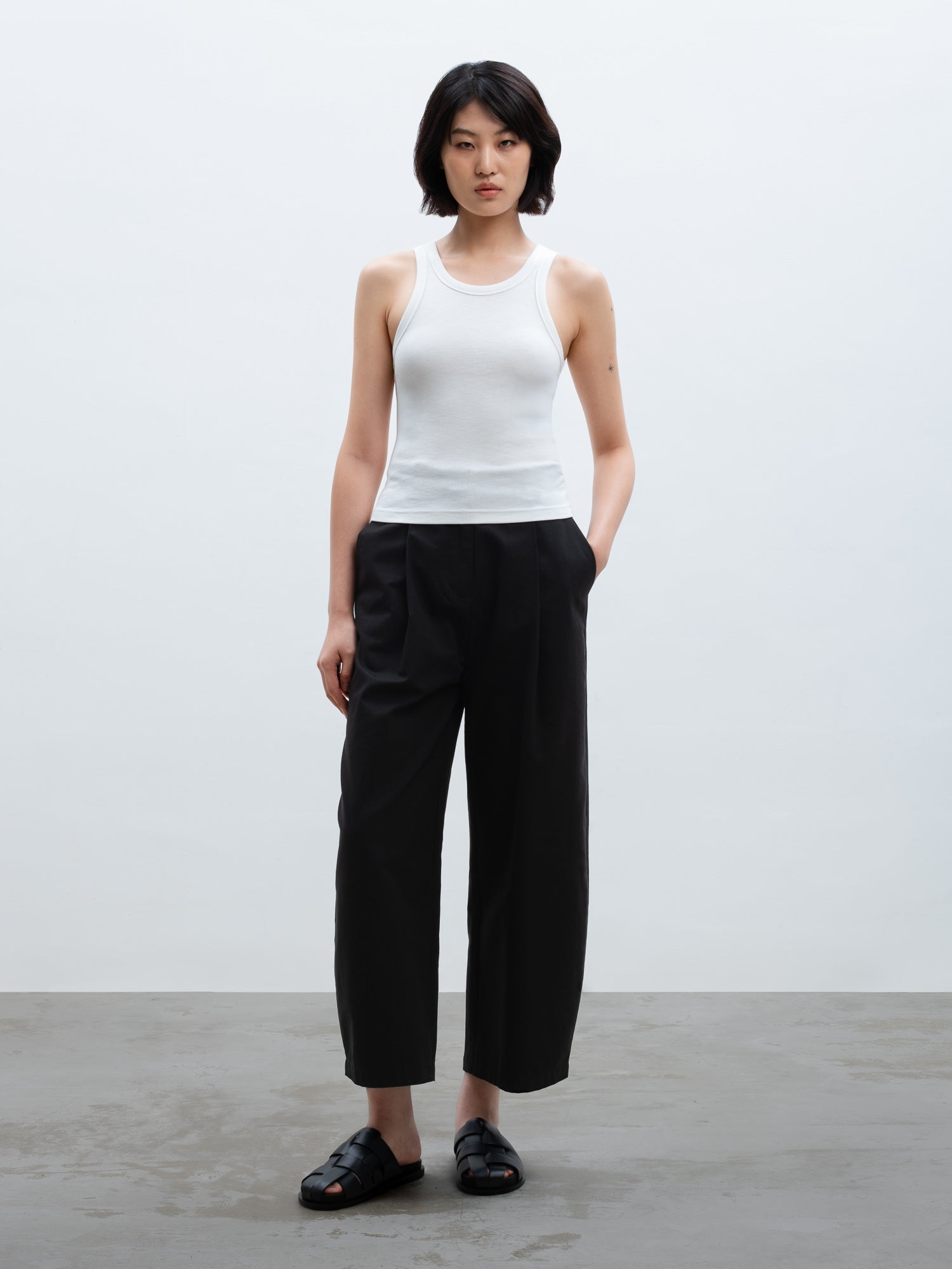 Rhea Tank in White